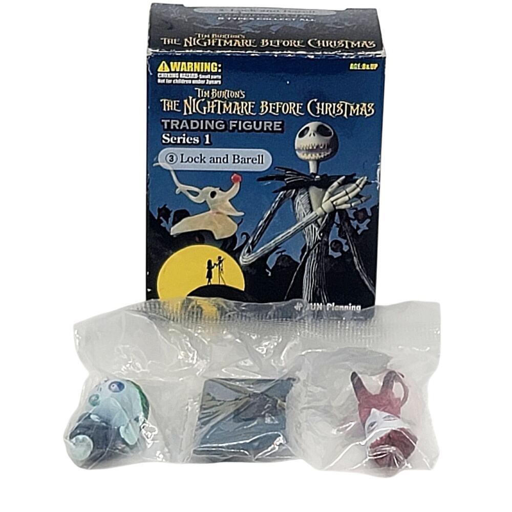 Nightmare Before Christmas Jun Planning Series 1 Lock & Barrell Trading Figures